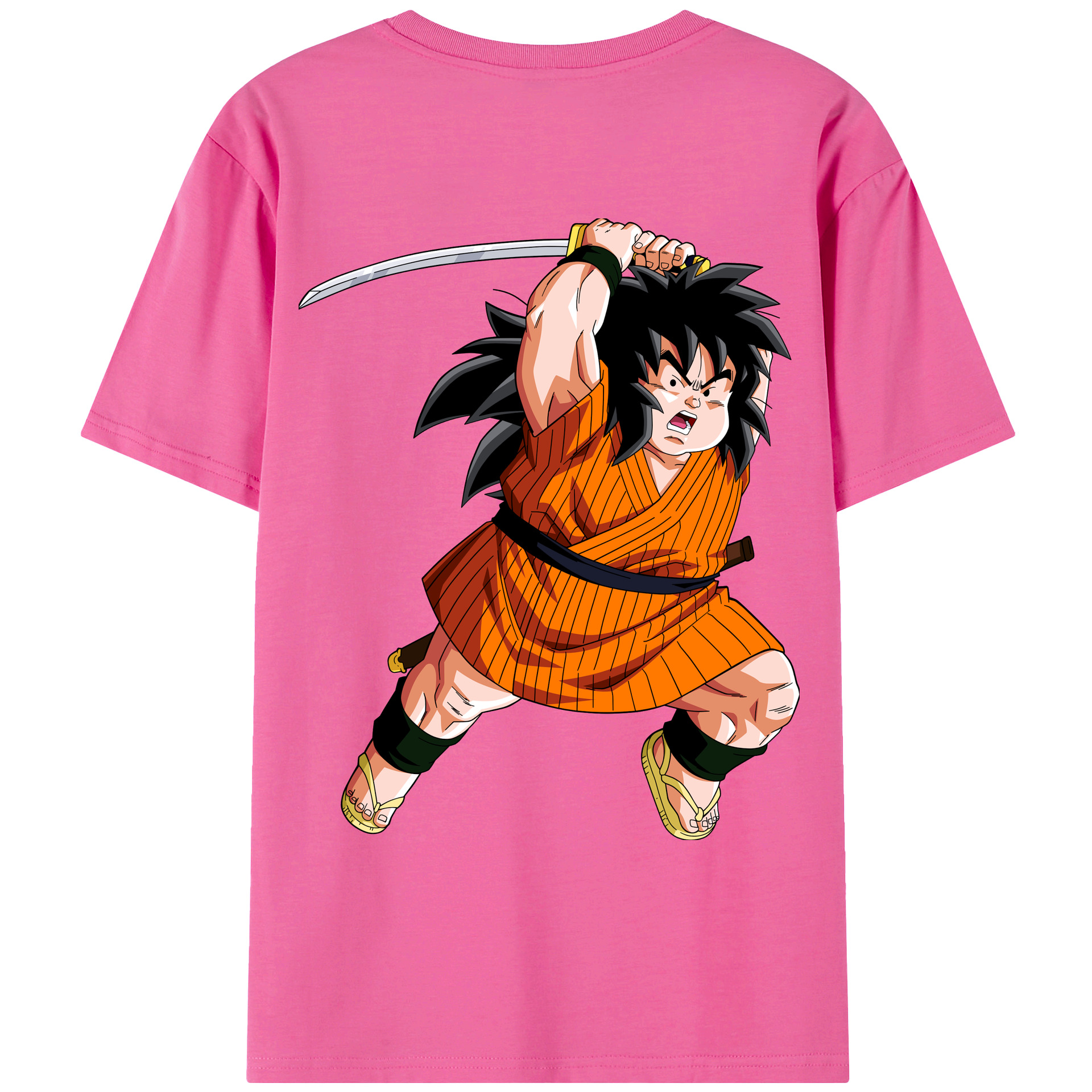 （画像用） ドラゴンボール やじろべえ DRAGON BALL Yajirobe レディース半袖Tシャツ(バックプリント)